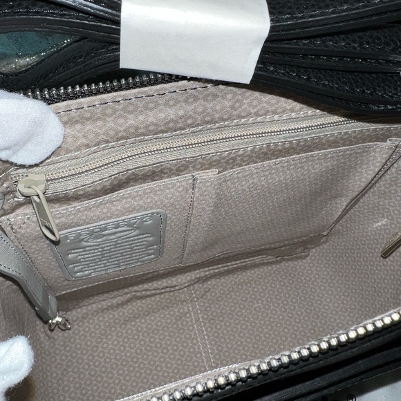 Brighton Bennett Snappy  satchel with snappy flap with insert NWT - Picture 9 of 16